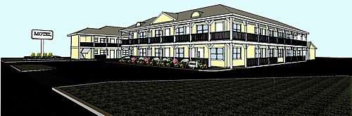 Ocean View Inn - Artisits Rendering